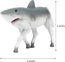 Randimals Realistic Animal Toys - Unique Horse & Shark Hybrid Figurines - Safari