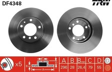 Disque de frein BMW 550