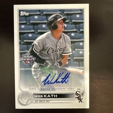 2022 Topps Pro Debut Wes Kath Auto #PD-63