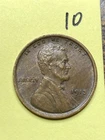 1913 LINCOLN WHEAT CENT,  high condition coin, XF-AU #10