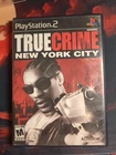 🔥True Crime New York City PS2 Sony PlayStation 2 CIB Complete & Tested!!