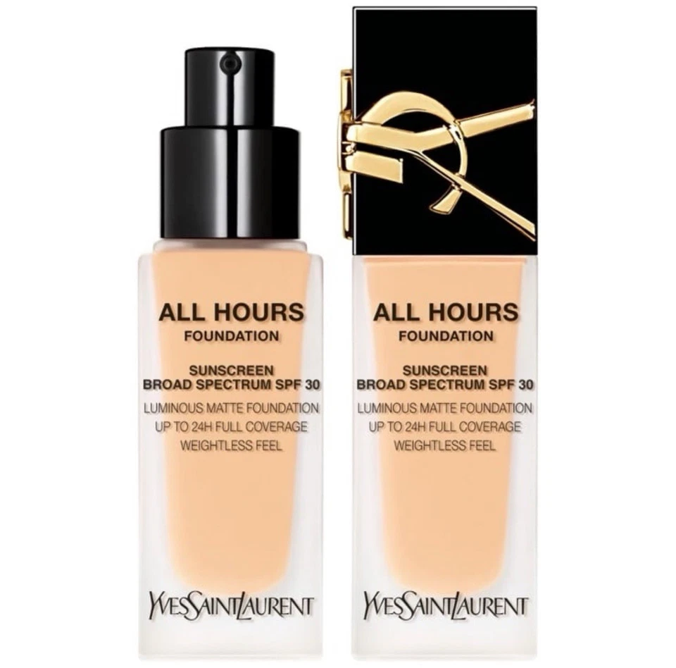 Yves Saint Laurent All Hours Luminous Matte Foundation SPF 30: LN4; MSRP $65 - Image 2 of 4