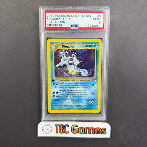 Kingdra (1st Edition) graded PSA 9 for sale on eBay