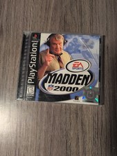 MADDEN NFL 2000 (SONY PlayStation 1, 1999) PS1 Complete w/ Manual CIB