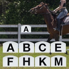 Dressage Arena Markers Large Easy to Carry Waterproof Professional for+