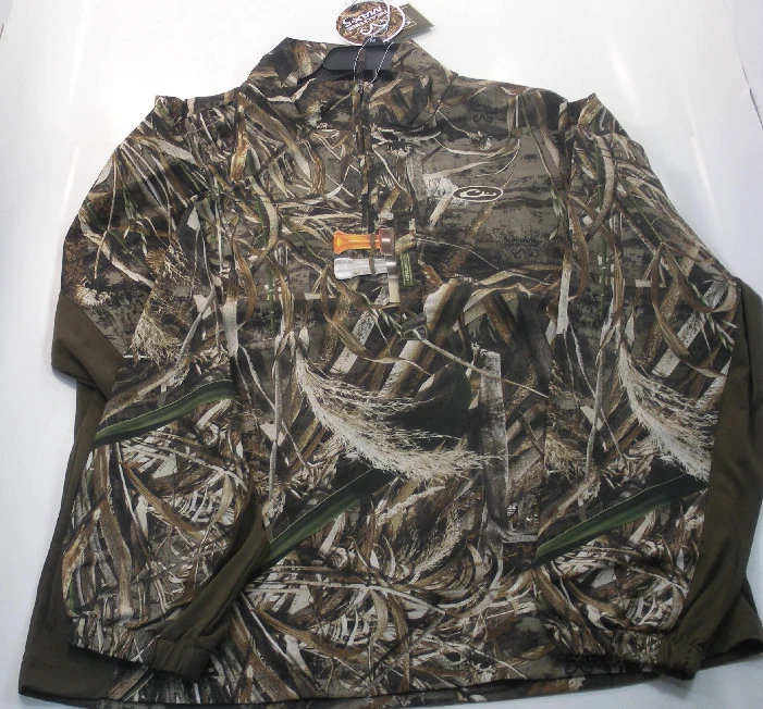 Drake Waterfowl DW2700-015-1 Est Duralite 1/4Zip Pullover Max5 Camo Small - Image 2 of 3