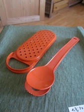 Tupperware Salatbesteck  Mediterrano und Retro Fleissiges Lieschen, orange
