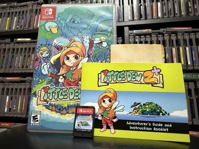 Ittle Dew 2 + (Nintendo Switch, 2017) Nicalis CIB with Manual & Map Plus
