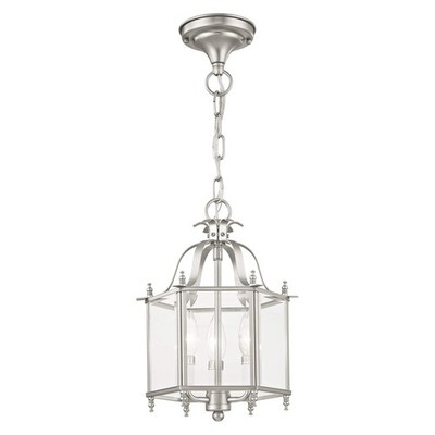 Livex Lighting 4403-91 Home Basics 3 Light Brushed Medium, Nickel