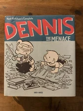 Hank Ketchams's Complete: Hardcover Book Dennis The Menace 1951-1952, 589 Pages