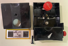 FOR PARTS / REPAIR Vintage Stereo Realist 3-D Slide Viewer ST-61 Red Button READ