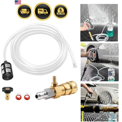 #ad Pressure Washer Chemical Injector Kit Downstream Soap Injector 3 5 GPM $30.08