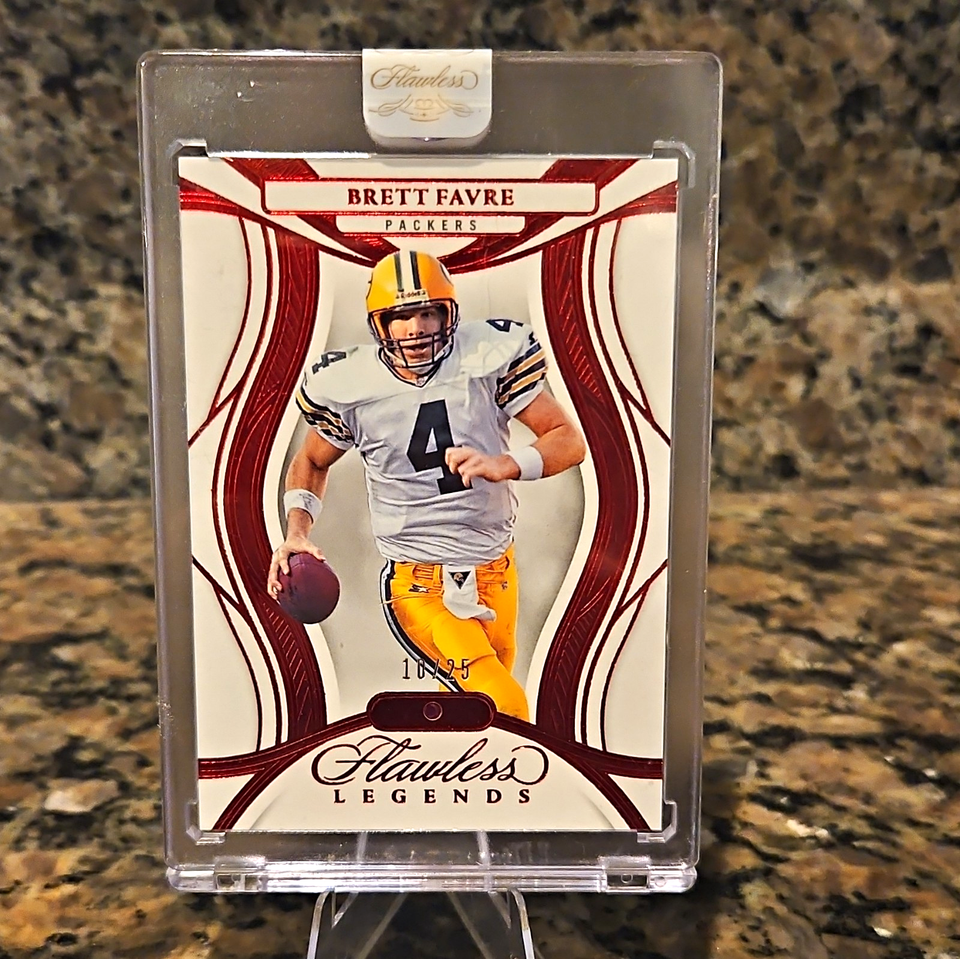 Panini Flawless Legends 2020 Brett Favre Packers Ruby 25 66 EBay panini-flawless-legends-2020-brett-favre-packers-ruby-25-66-ebay