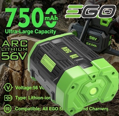 For Genuine EGO POWER+ BA2800T 56V 7.5 Ah Lithium-ion Battery Upgrade Fuel Gauge