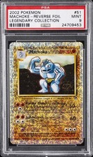 2002 POKEMON LEGENDARY COLLECTION #51 MACHOKE-REVERSE FOIL PSA 9 on eBay