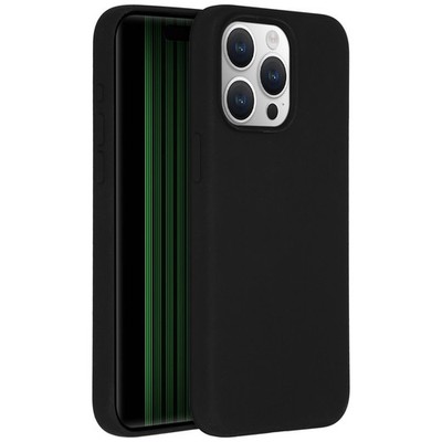 Accezz Liquid Silikoncase mit MagSafe Apple iPhone 15 Pro Max - Schwarz