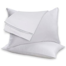 Beauty Sleep 2 Pack Feather Cotton Pillow Set