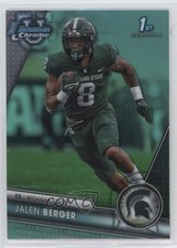 2023 Bowman U Chrome Aqua Refractor 35/299 Jalen Berger #121 3hd