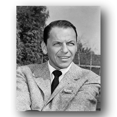 Frank Sinatra Photo 8x10 Portrait Ocean's Eleven 1960 Black And White Movie