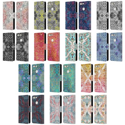 OFFICIAL MICKLYN LE FEUVRE MANDALA LEATHER BOOK WALLET CASE FOR GOOGLE PHONES