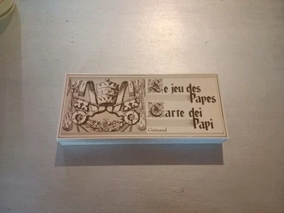 Le Jeu Des Papes Carte Dei Papi ,3 Jeux De Cartes 2 Neufs Et Un Comme Neuf 1983 - Photo 1/4