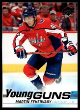 2019-20 Upper Deck Young guns Martin Fehervary Washington Capitals #236