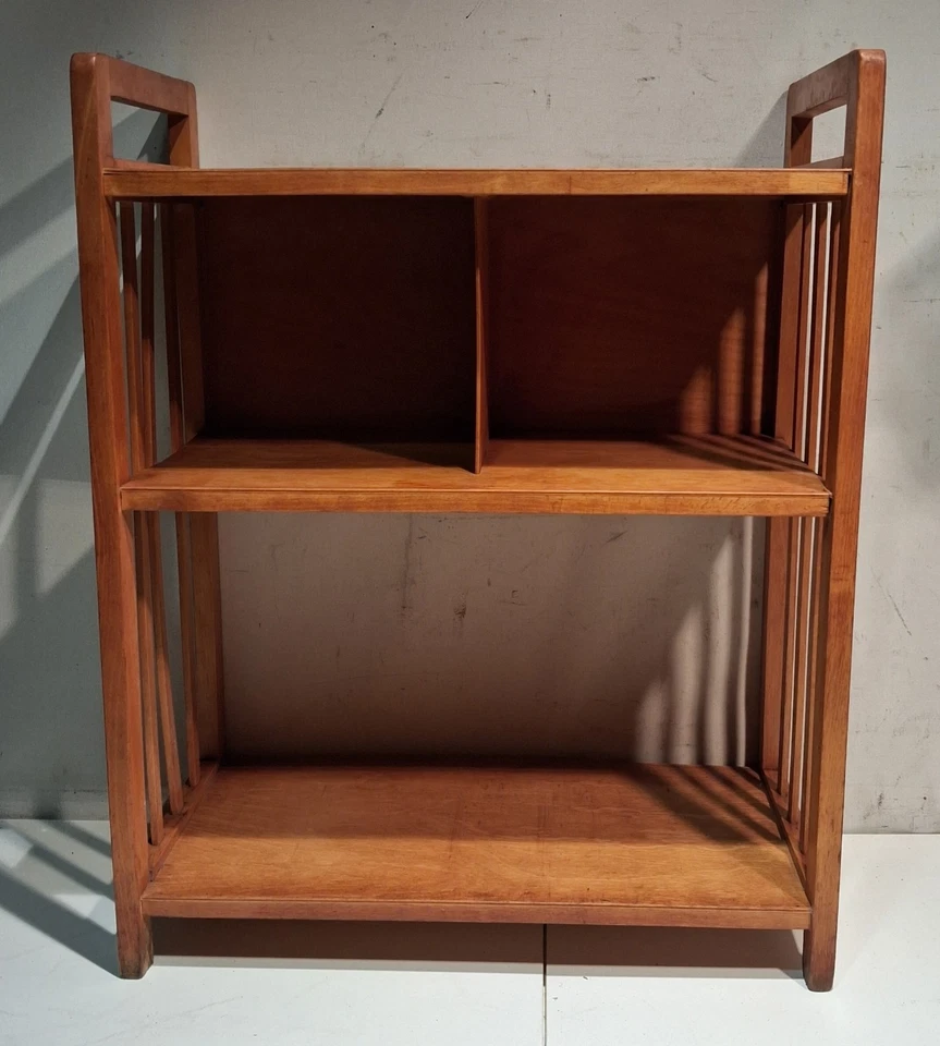 Art Deco Bauhaus Regal Aktenbock Treppenregal Aktenregal Aktenhund MidCentury N1 - Bild 3 von 4