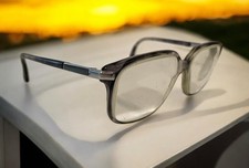 Luxottica John Klixx 2 Transparent Gray Eyeglasses Frames 140 mm