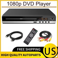 1080p DVD Player All Region Free DVD CD USB Player with HD RCA Output HOME New