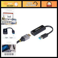 USB 3.0 to HDMI Adapter - 1080P 60Hz Display Converter for Windows PC, USB Monit