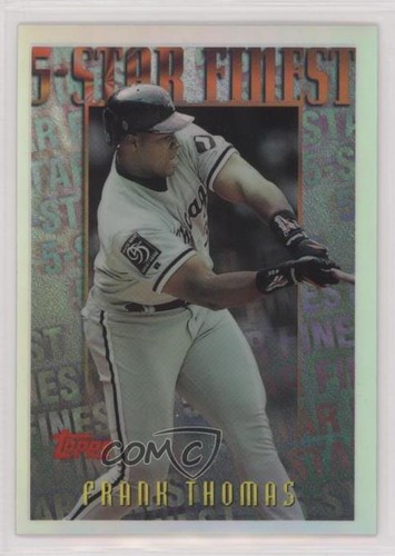 Frank Thomas [Refractor] #M26 1996 Topps Mystery Finest card