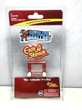 World  s Smallest Etch A Sketch Mini Toy NEW Sealed Yes It Works 