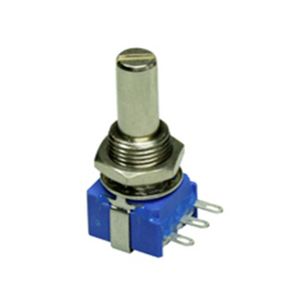 Potentiomètre 10 kΩ Bourns 53UAD-T22-B15L rotatif en plastique conducteur 0.5 W
