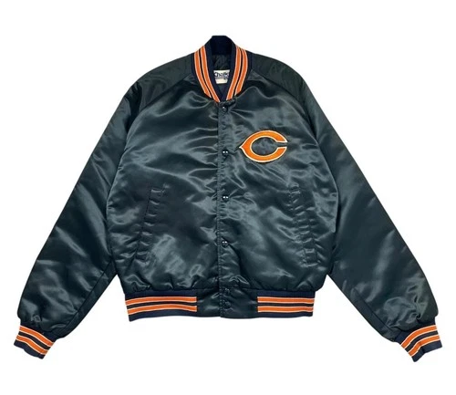 Vintage 90s Chicago Bears Satin Bomber Jacket - Limited sizes - product listing photo