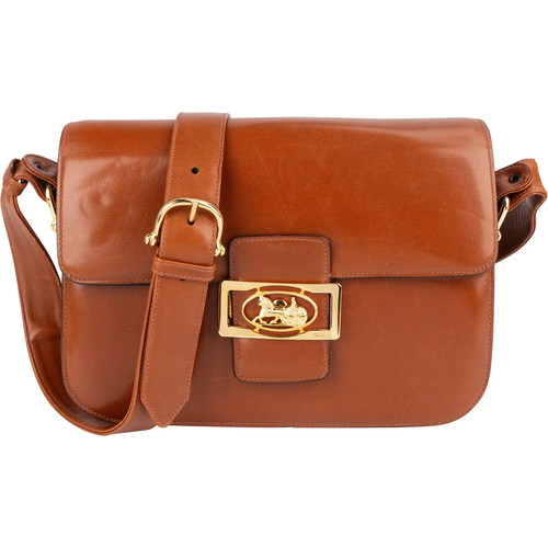 Borsa a tracolla Celine Boxcalf Leather Triomphe - Foto 1 di 11