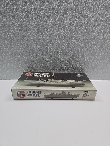 Royal Navy Vosper M.T.B. Airfix Escala 1/72 NUEVO Kit Modelo Barco Plástico Vintage - Imagen 2 de 6