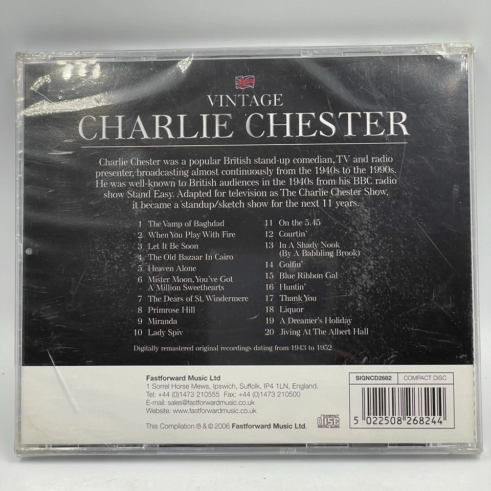 Vintage British Comedy [CD] 2 Disc Bundle • Arther Askey/Charlie Chester  Sealed - Image 3 of 4