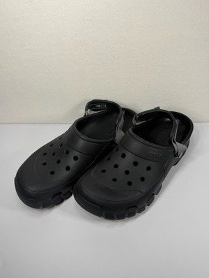 Crocs Unisex Offroad Sport Clog, Black/Graphite, US M13 *Free Shipping*