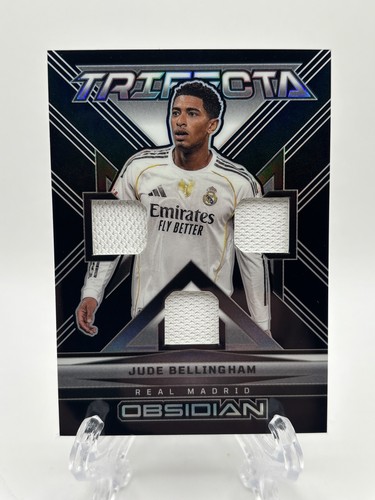 2023-24 Panini Obsidian - Trifecta Material Jude Bellingham #TM-JB /199 (MEM)