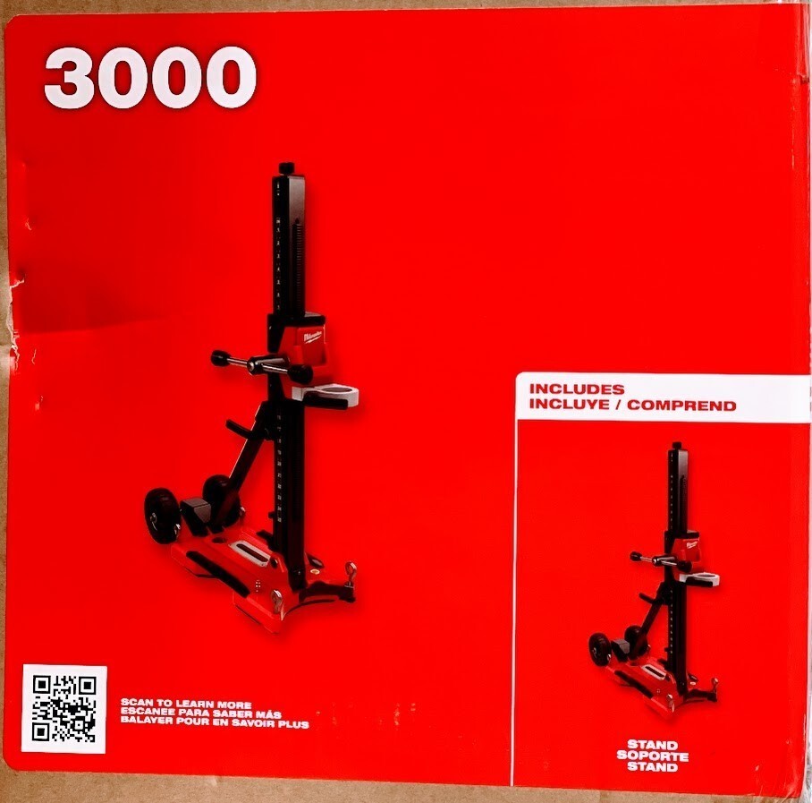Milwaukee 3000 Compact Core Drill Stand
