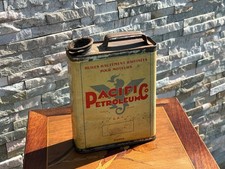 ANCIEN BIDON D'HUILE PACIFIC PETROLEUM ANNEE 20 OIL
