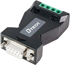 RS232 to RS485 Converter Serial Adapter with 4 Position Terminal Block for Long