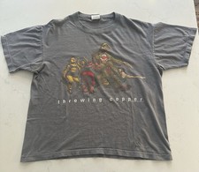 Live Large L 90 s Throwing Copper Tour T Shirt 1994 1995