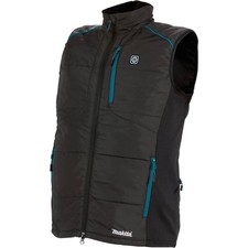 Makita DCV202ZL 18V LXT Cordless Heated Vest Large Black Vest Only
