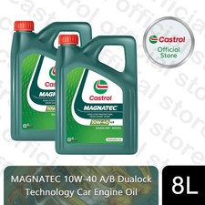 Castrol MAGNATEC 10W-40 A/B Car Engine Oil Dualock Technology, 8 Litre 6.37 per litre