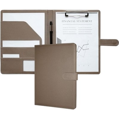 Klemmbrett A4 mit Deckel, Mappe A4 Schreibmappe Klemmbrettmappe, PU- Konferen...