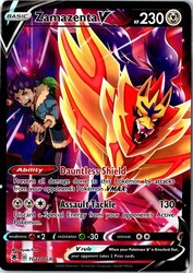 Zamazenta V TG22/TG30 Astral Radiance Trainer Gallery Holo
