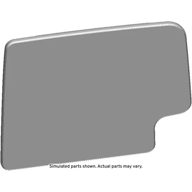 Genuine GM Passenger Side Door Mirror with Glass and Backing Plate 84301411