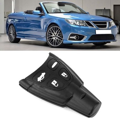 4 Buttons Car Key Case Key Shell Replacement Accessories Fit for Saab 93