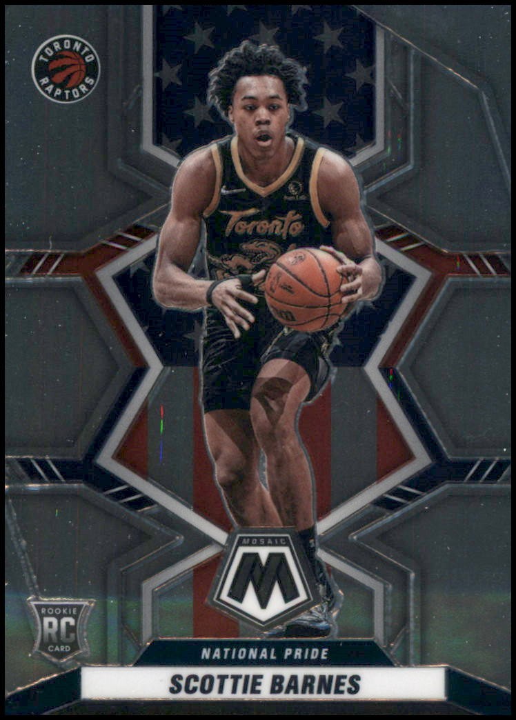 2021-22 Panini Mosaic #257 Scottie Barnes
